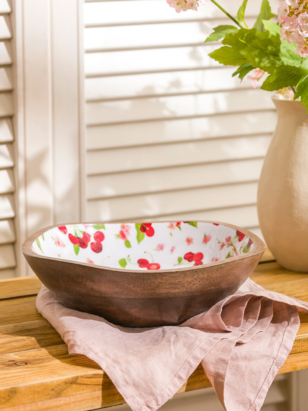 Шие принтті салат ыдысы 24 см-1