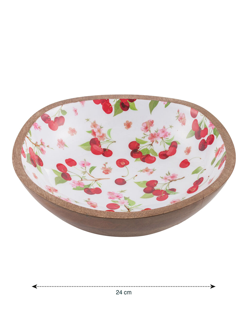 Шие принтті салат ыдысы 24 см-3