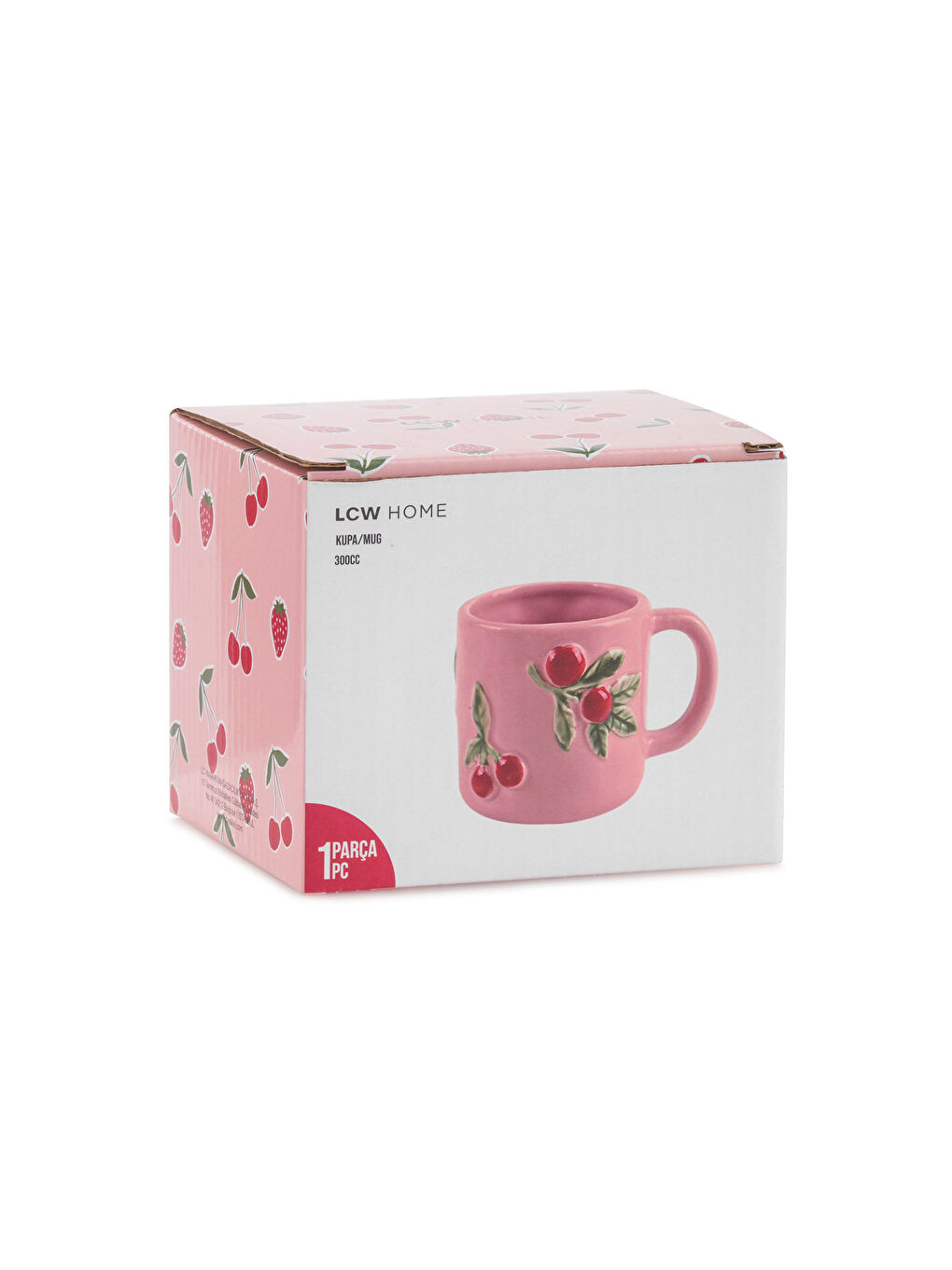 قدح خزفي بنمط زهري 300 مل-3