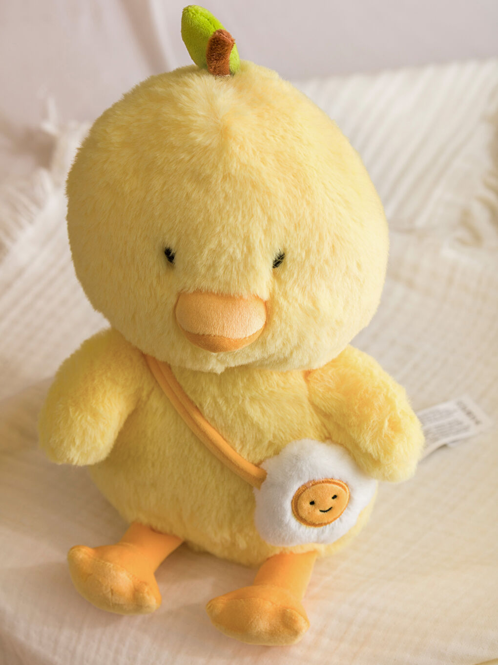Chick-shaped Plush Baby Cushion 29 cm-2