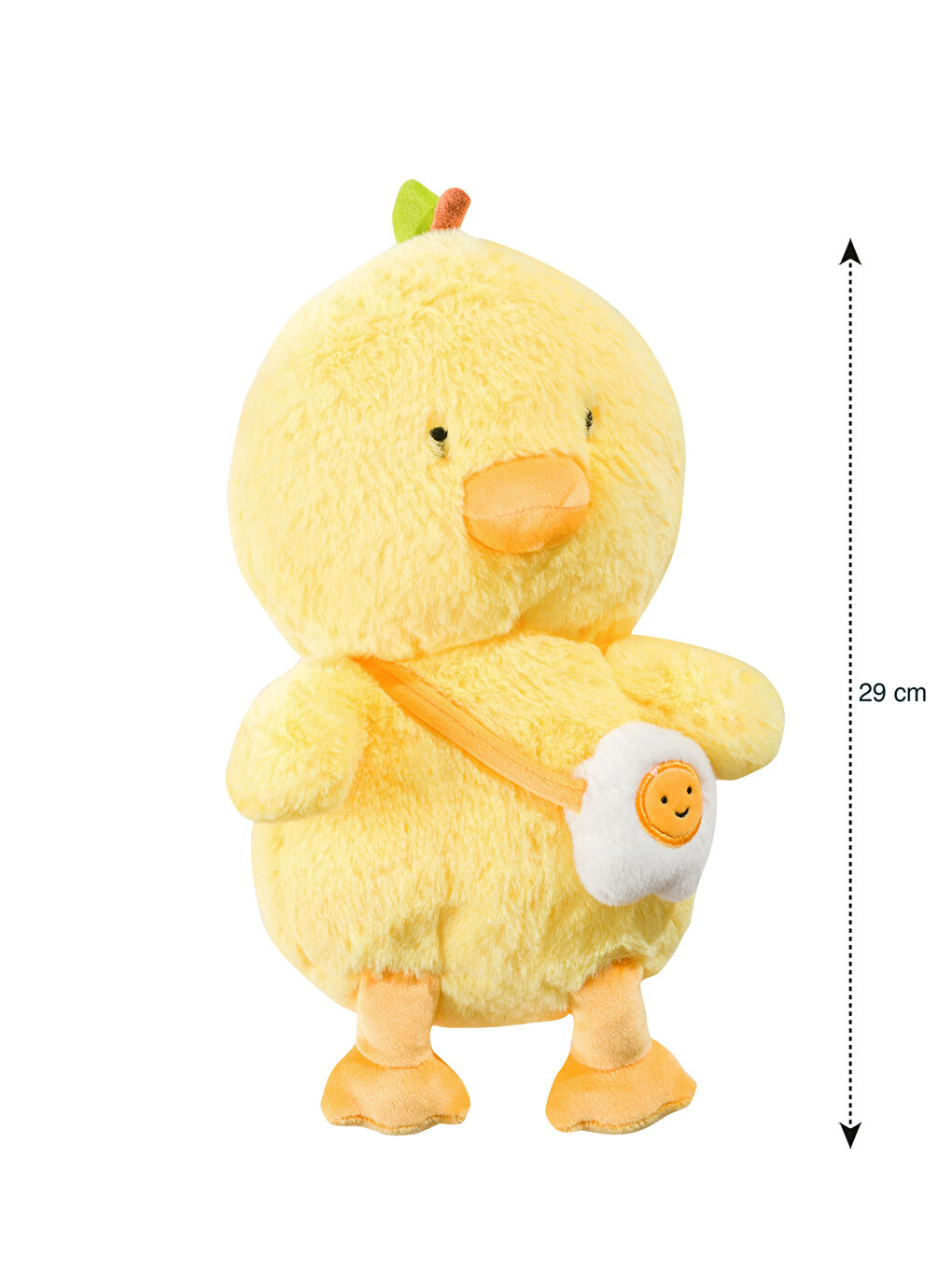 Chick-shaped Plush Baby Cushion 29 cm-3