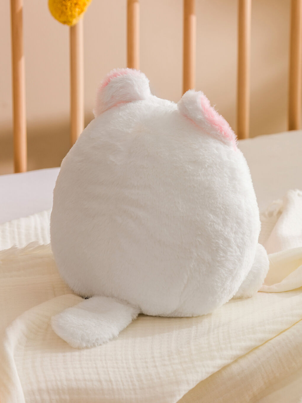 Cat-shaped Baby Plush Pillow 28 cm-1