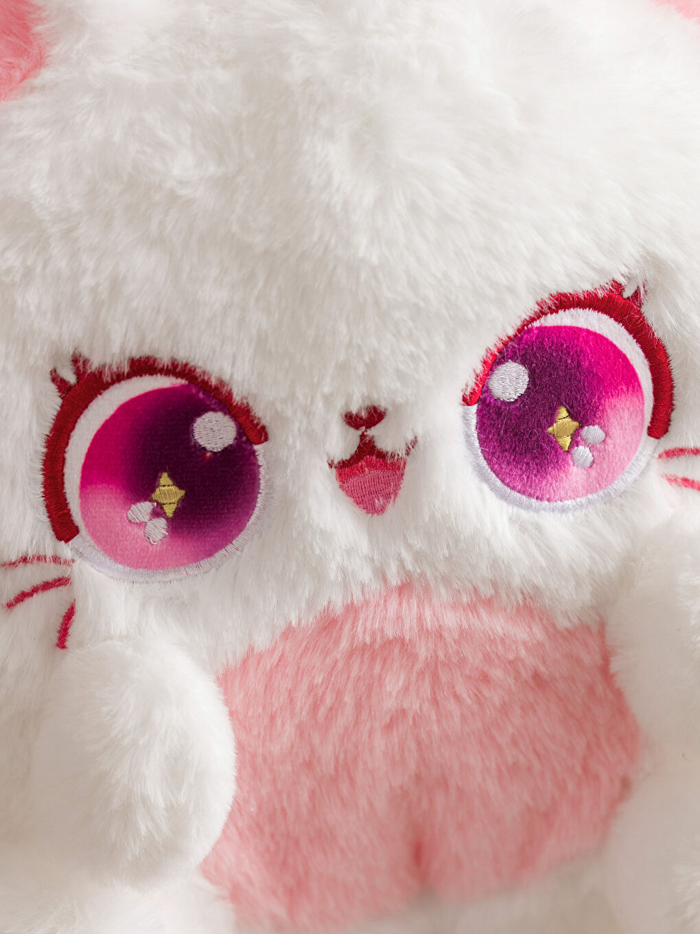 Cat-shaped Baby Plush Pillow 28 cm-2