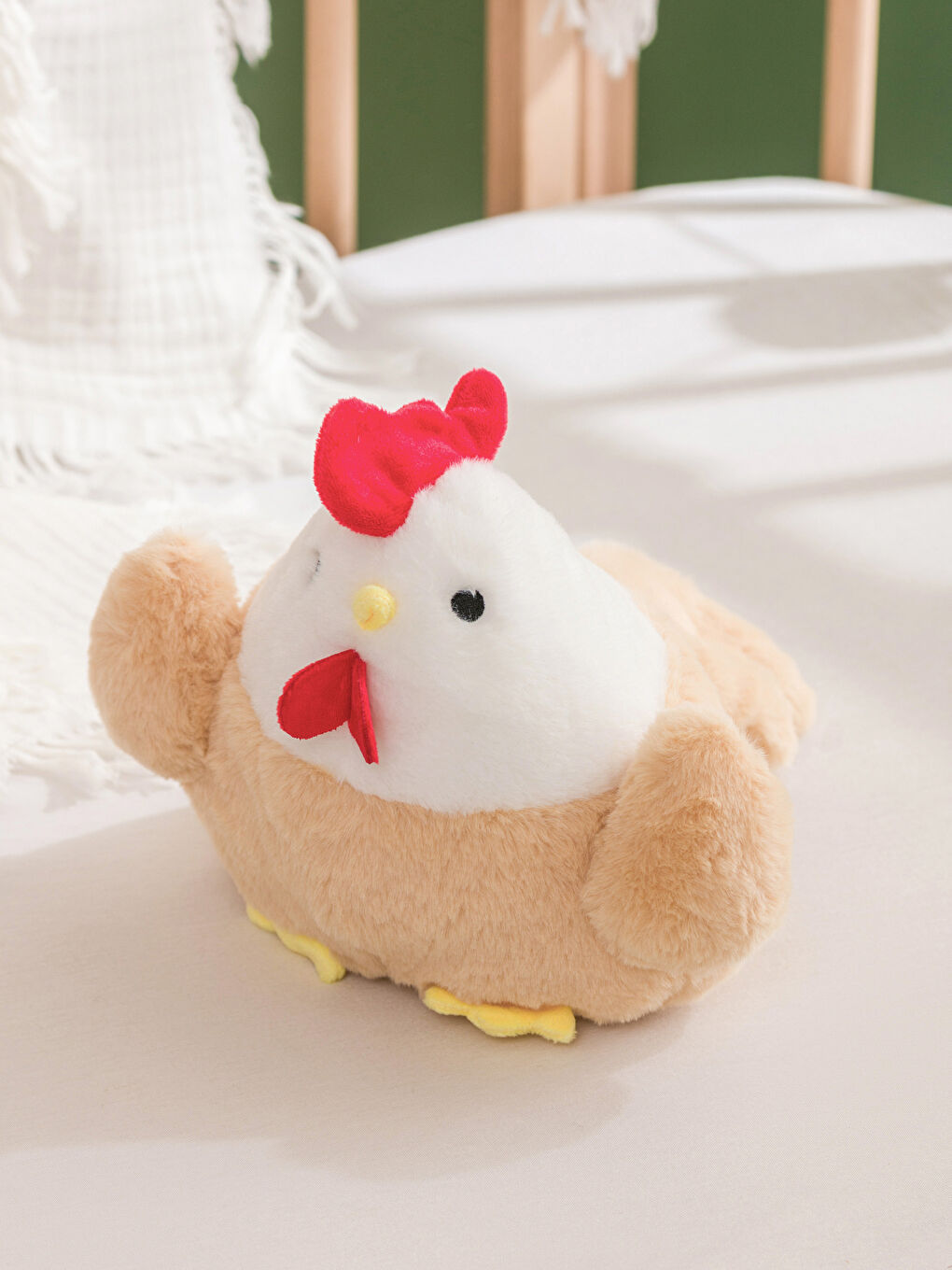 Hühnchen Plüsch Babykissen 20 cm-1