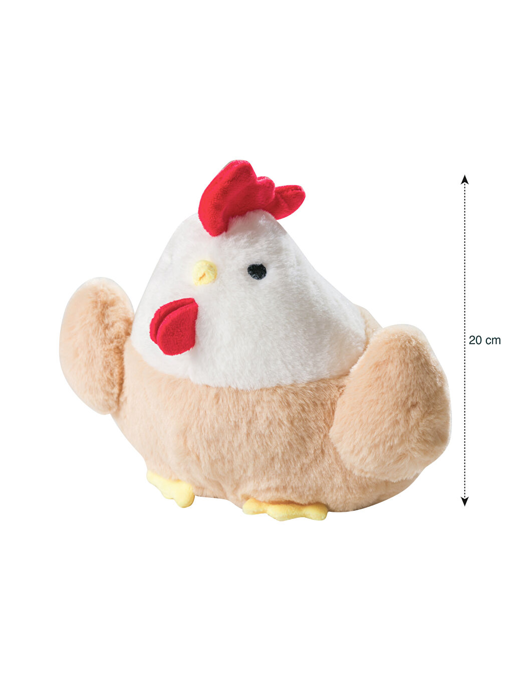 Hühnchen Plüsch Babykissen 20 cm-3