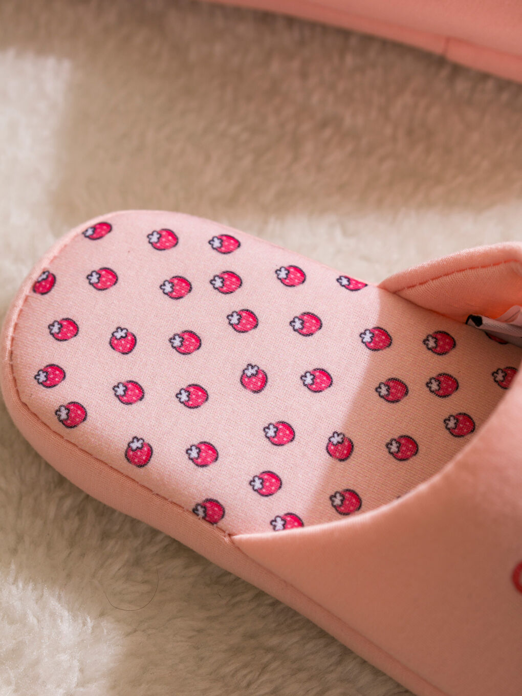 My Melody Baskılı Pelüş Kadın Ev Terliği-2