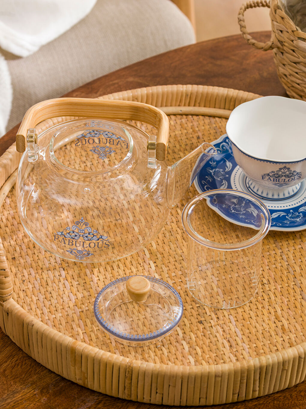 Karışık Cam Demlik 1000 ml-2