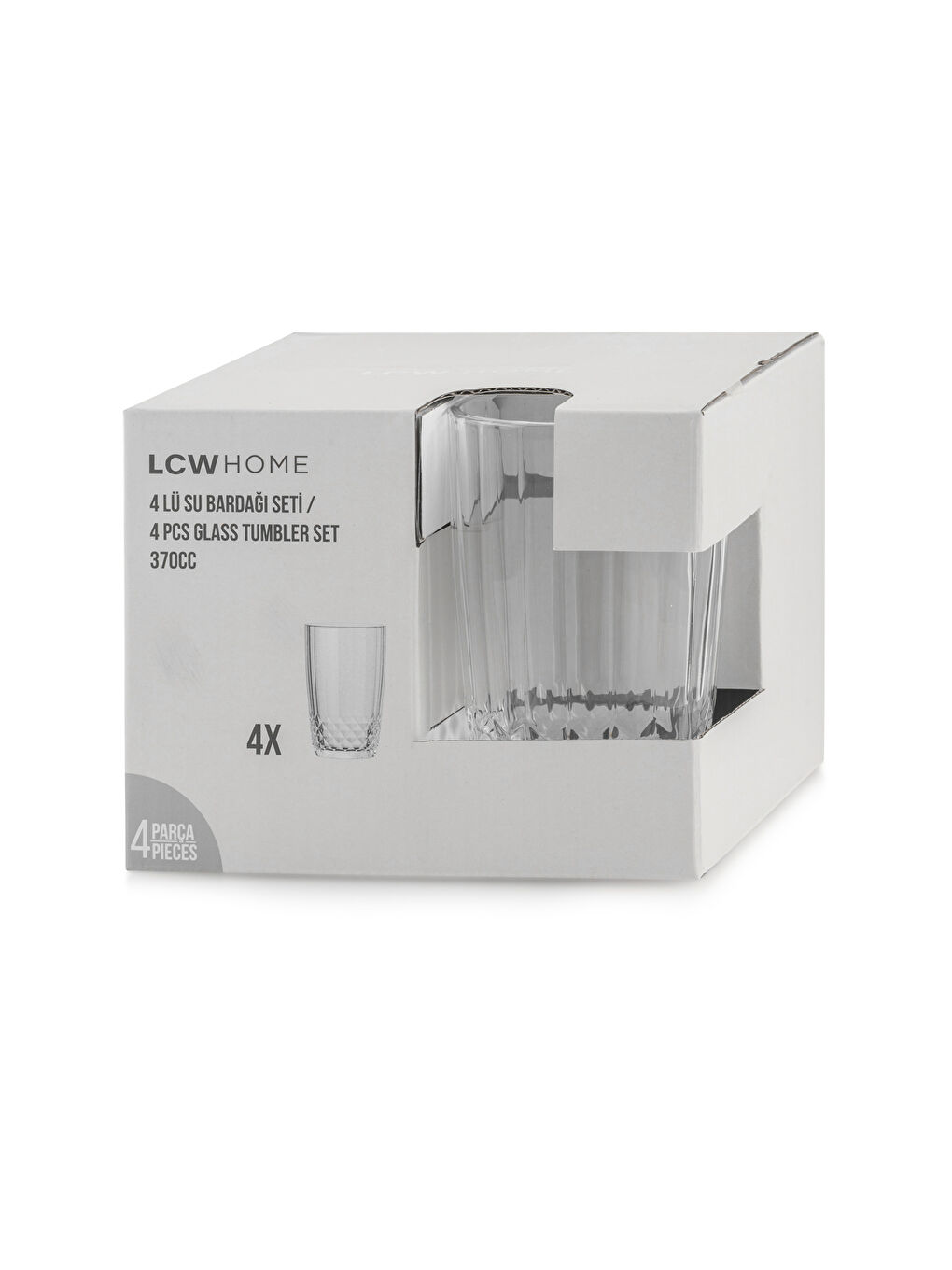 Түссіз Стақан жиынтығы-3