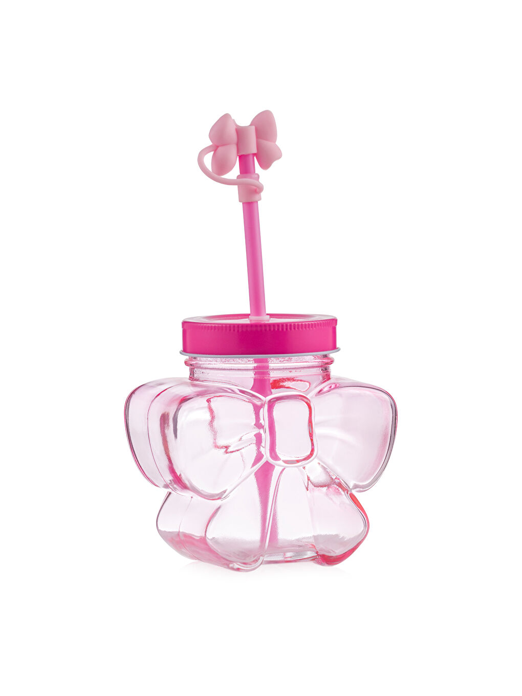 Pipetli Cam Termos Bardak-3