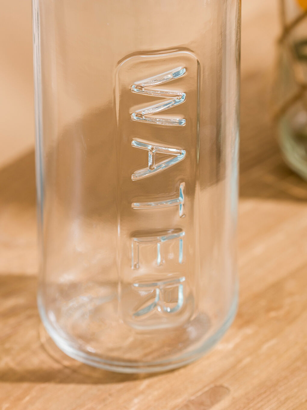 Cork Lid Glass Water Bottle 1000 ml-3