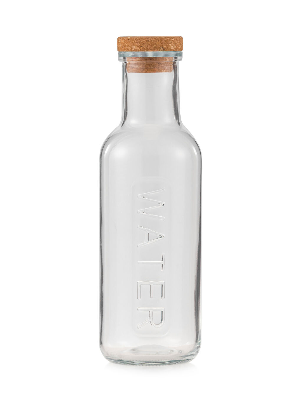 Cork Lid Glass Water Bottle 1000 ml-5