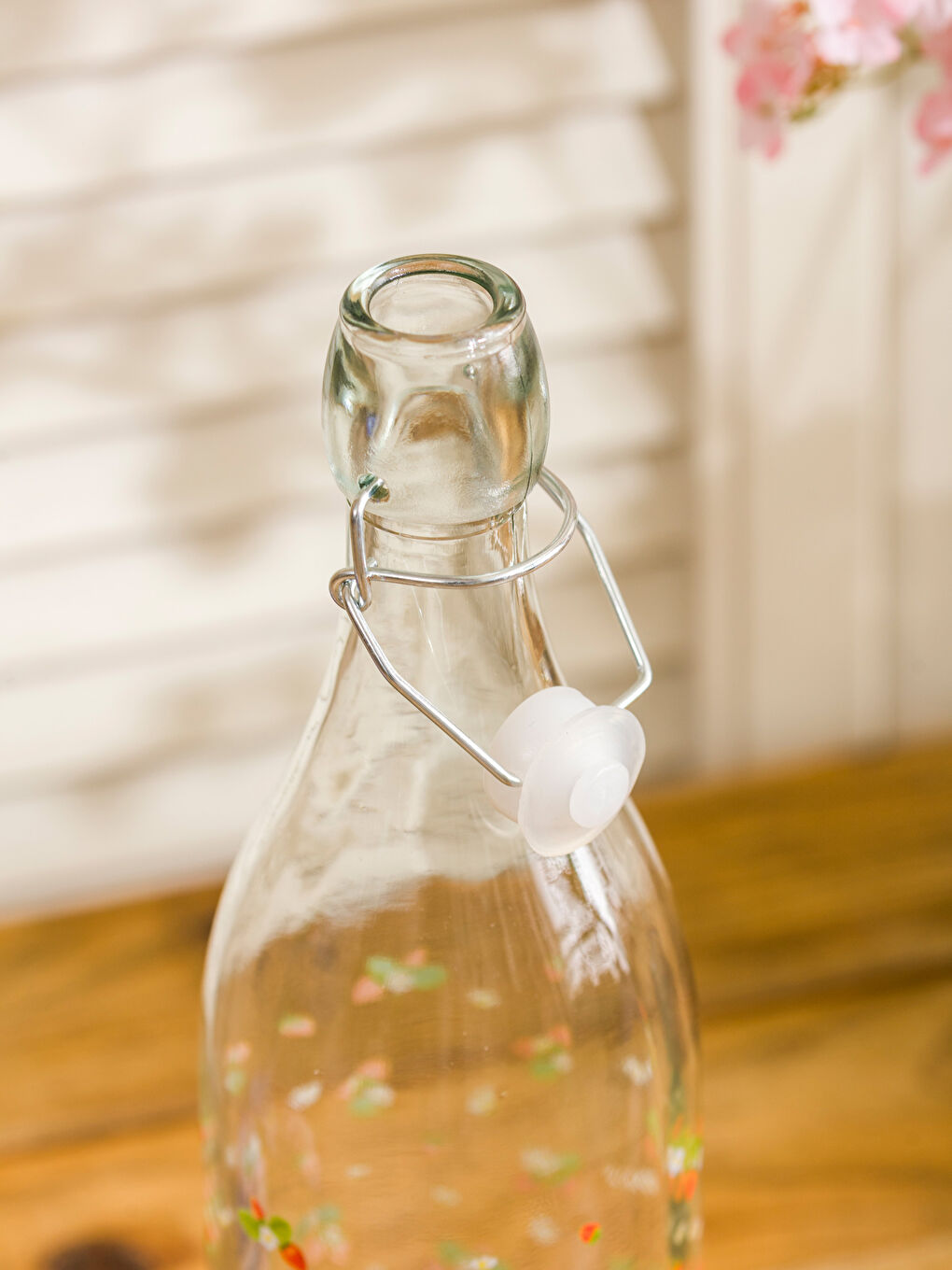 Γυάλινο Μπουκάλι Νερού με Εκτύπωση Φρούτων 1000 ml-1