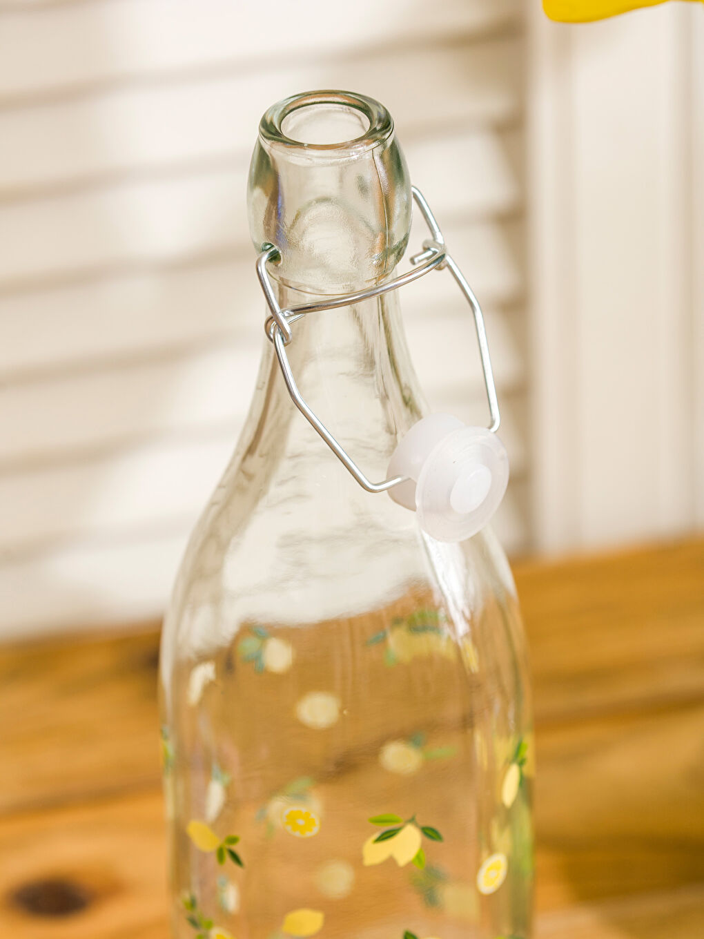 Printed Glass Water Bottle 1000 ml-1