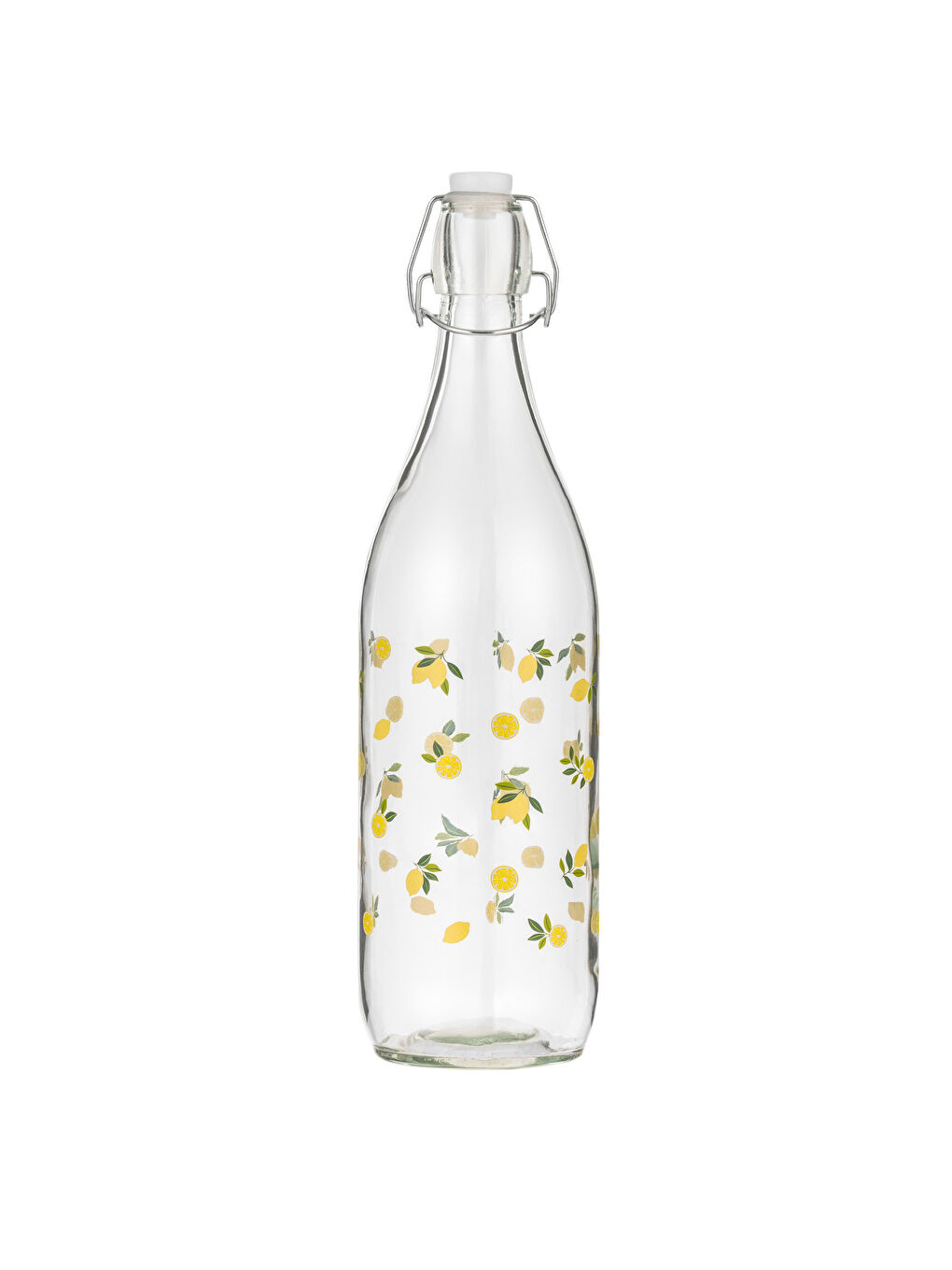 Printed Glass Water Bottle 1000 ml-2