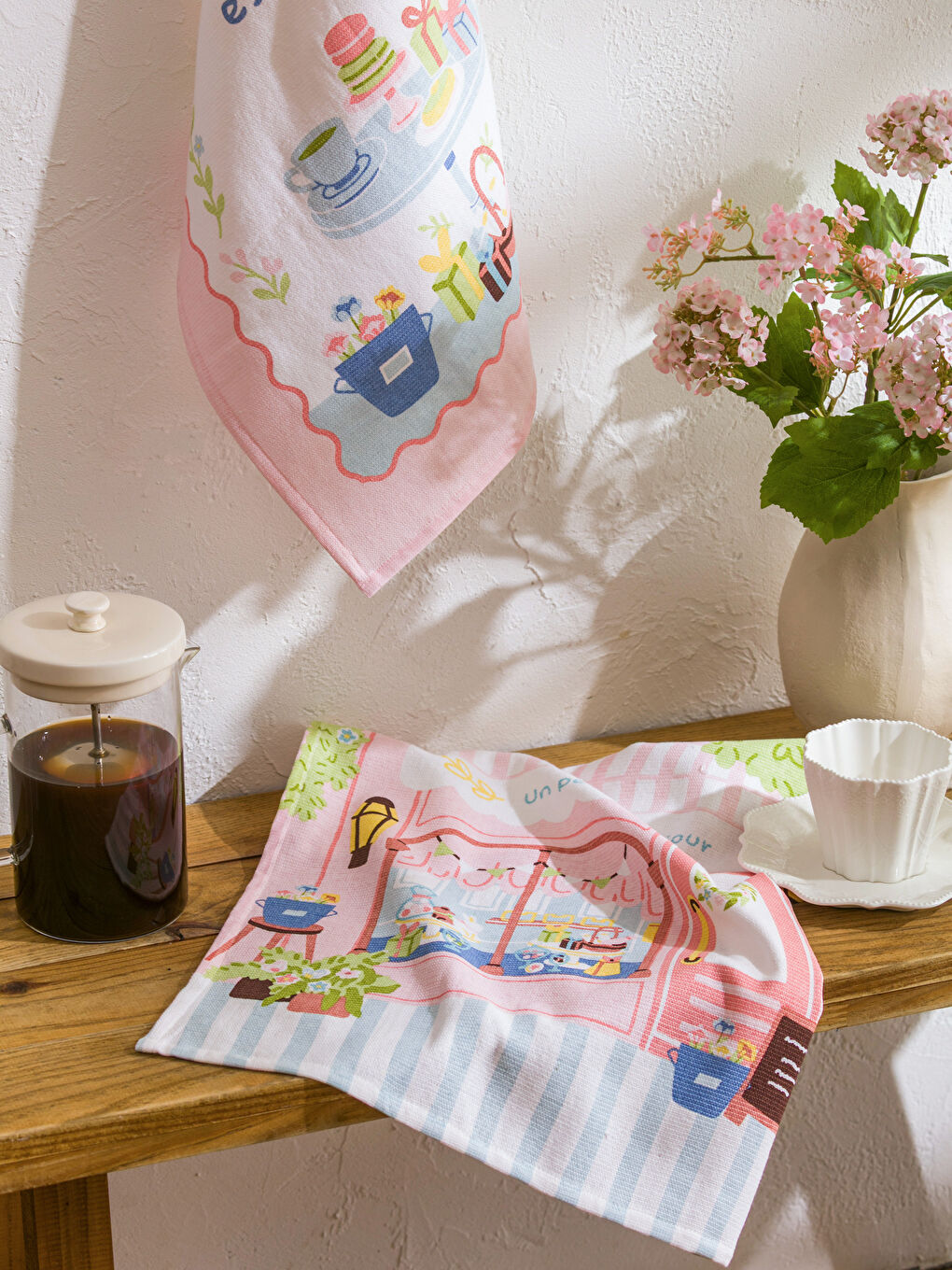 Karışık Baskılı Kuruluma Bezi 2'li 40x50 cm-1