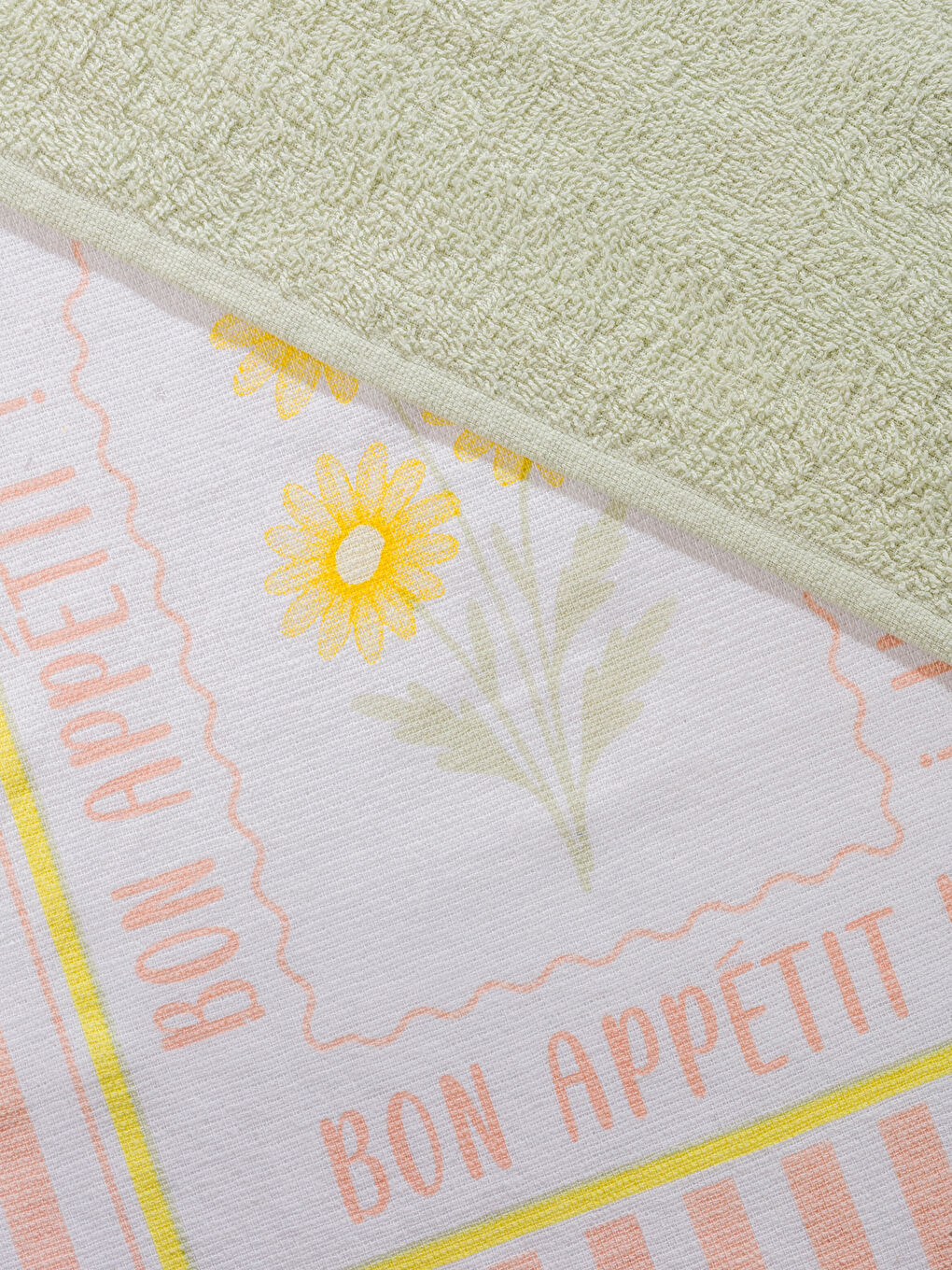 Karışık Çiçekli Kuruluma Bezi 2'li 40x50 cm	-2