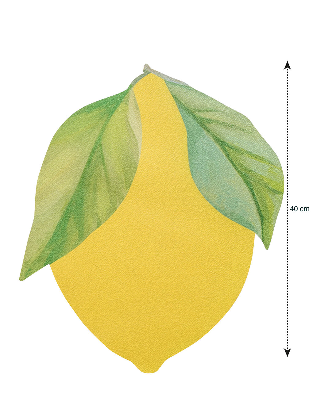Sarı Limon Figürlü Amerikan Servis 2'li 38 cm-4