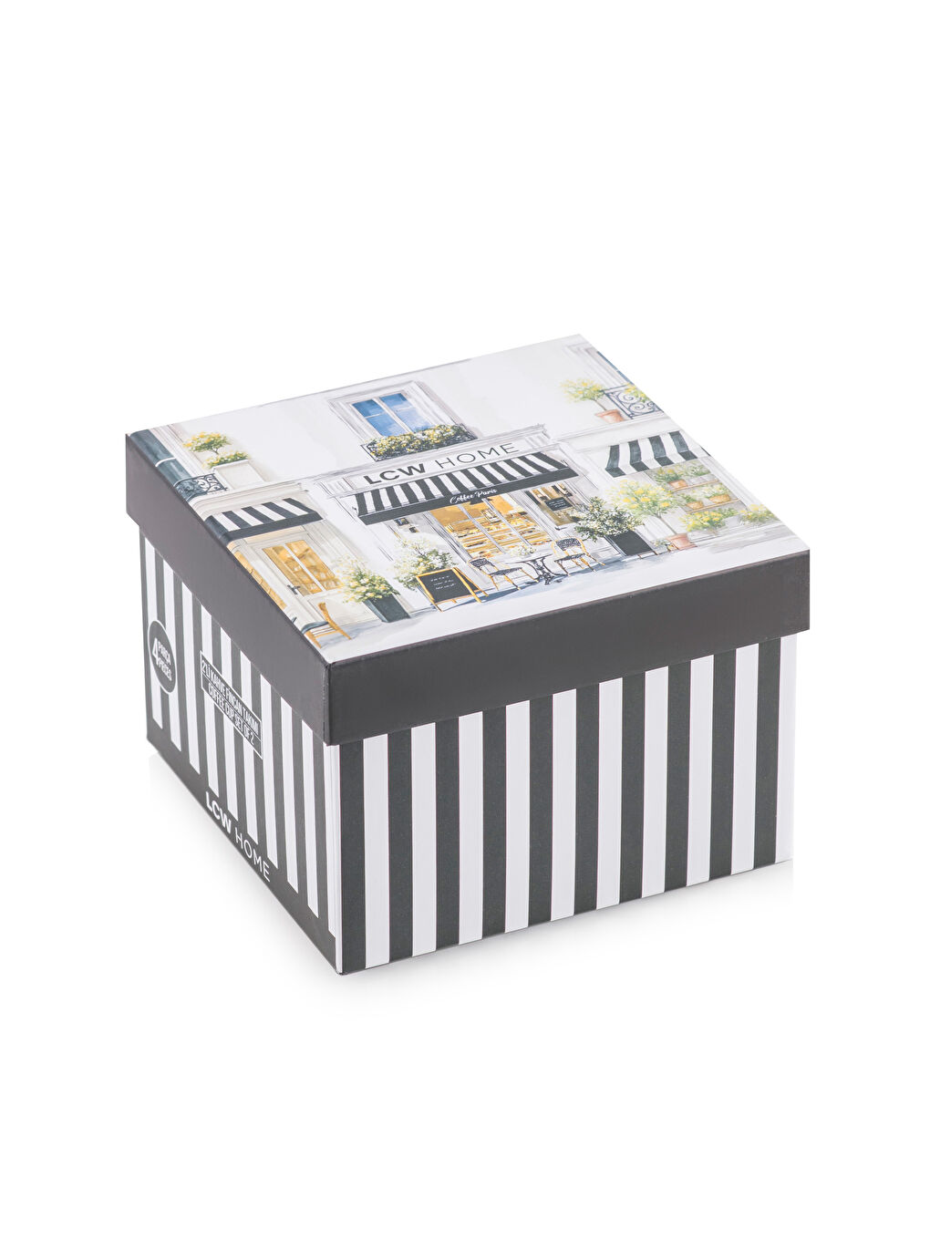 Karışık Baskılı 2 Kişilik Porselen Kahve Fincan Takımı 90 ml-3