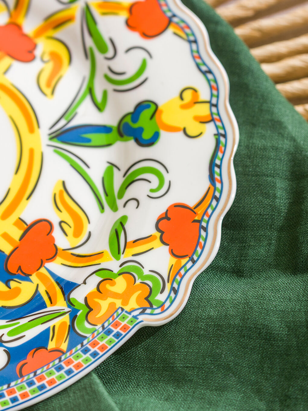 Аралас Тортқа арналған тәрелке-2