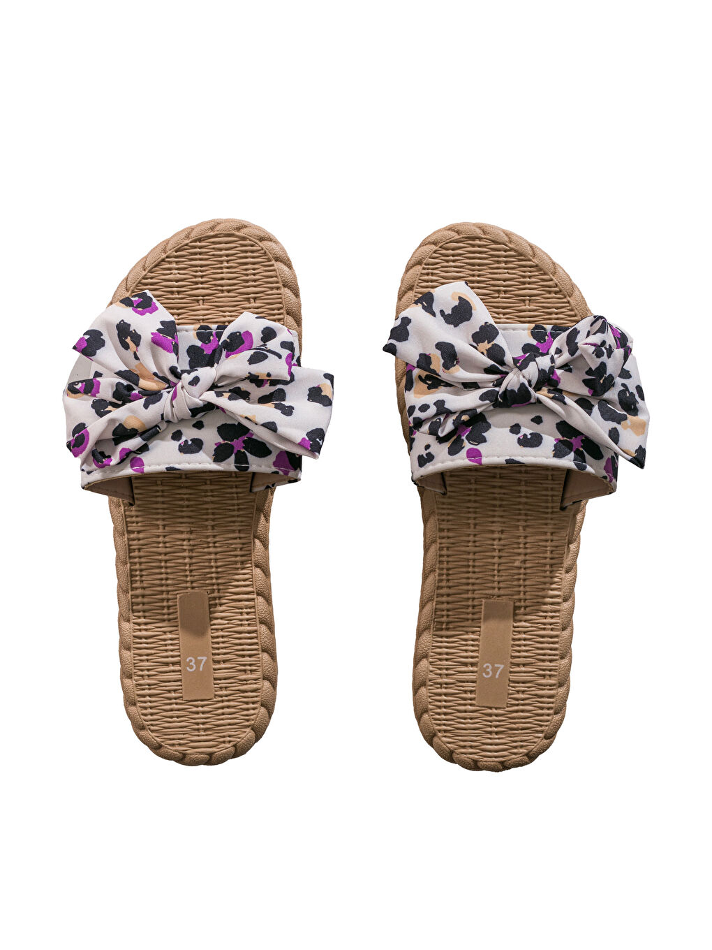 Diapositives Femme à motif nœud-5