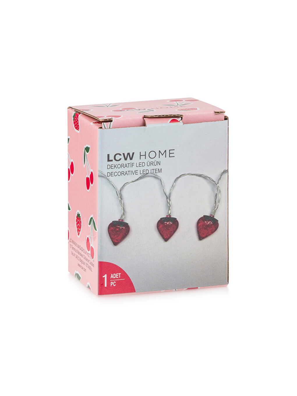 Karışık Çilek Figürlü Dekoratif Led-4