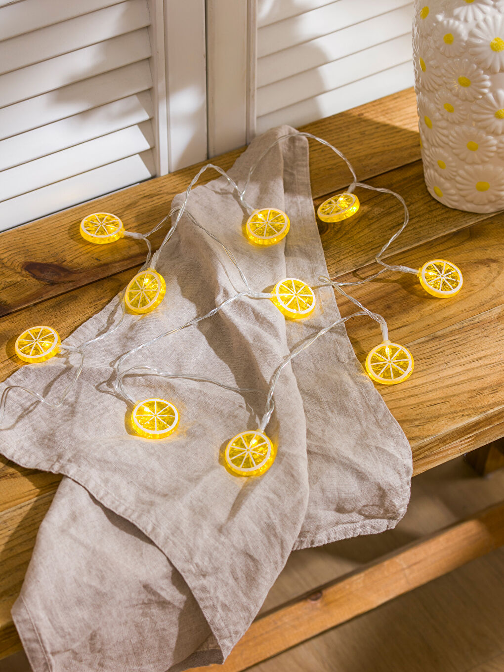 Karışık Limon Figürlü Dekoratif Led Işık-0