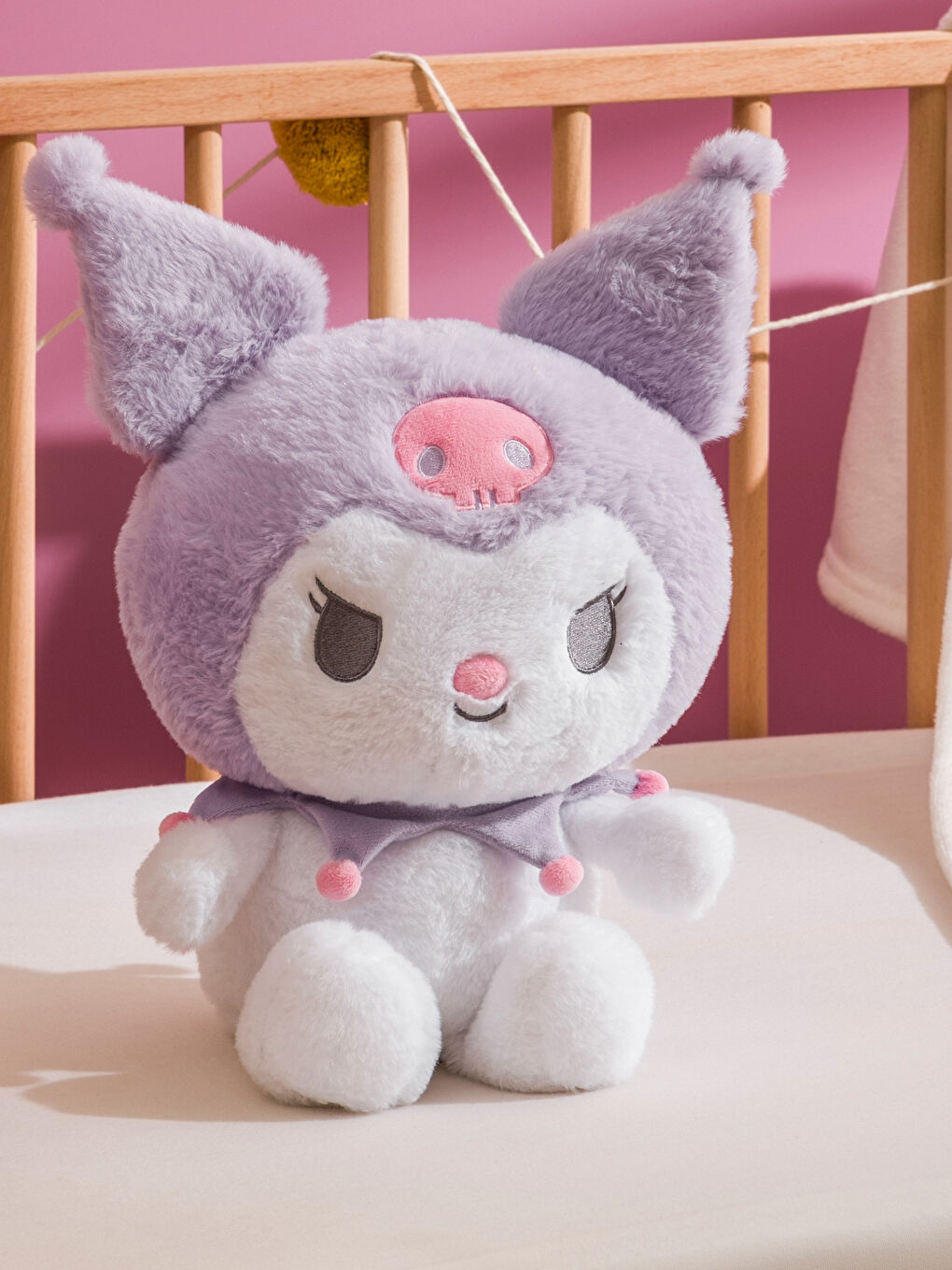 Kuromi plišana igračka figura, 47 cm.