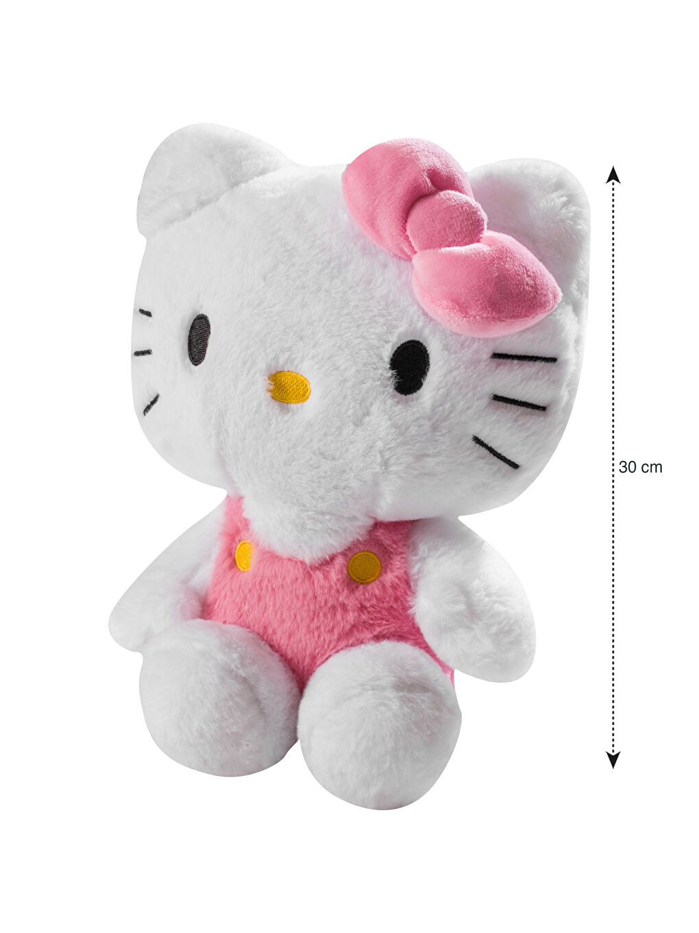 Hello Kitty plišana jastučnica, šarmantan detalj za prostor vašeg mališana, dimenzija 30 cm.-3