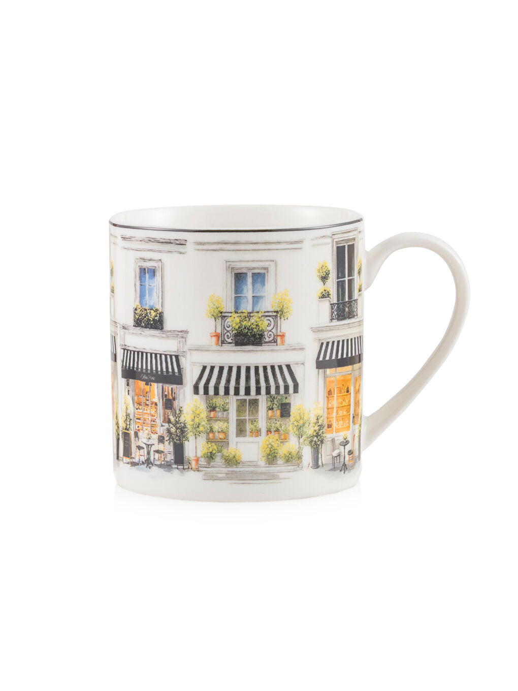 Кружка из фарфора с принтом 320 мл-3