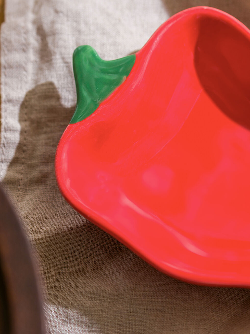 Karışık Biber Figürlü Seramik Kase-2