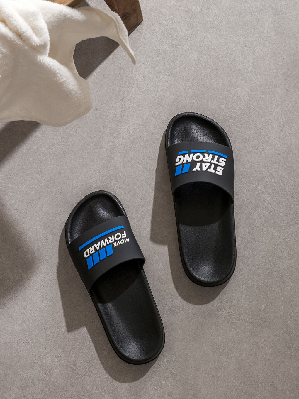 Мужчины Черный Тапочка