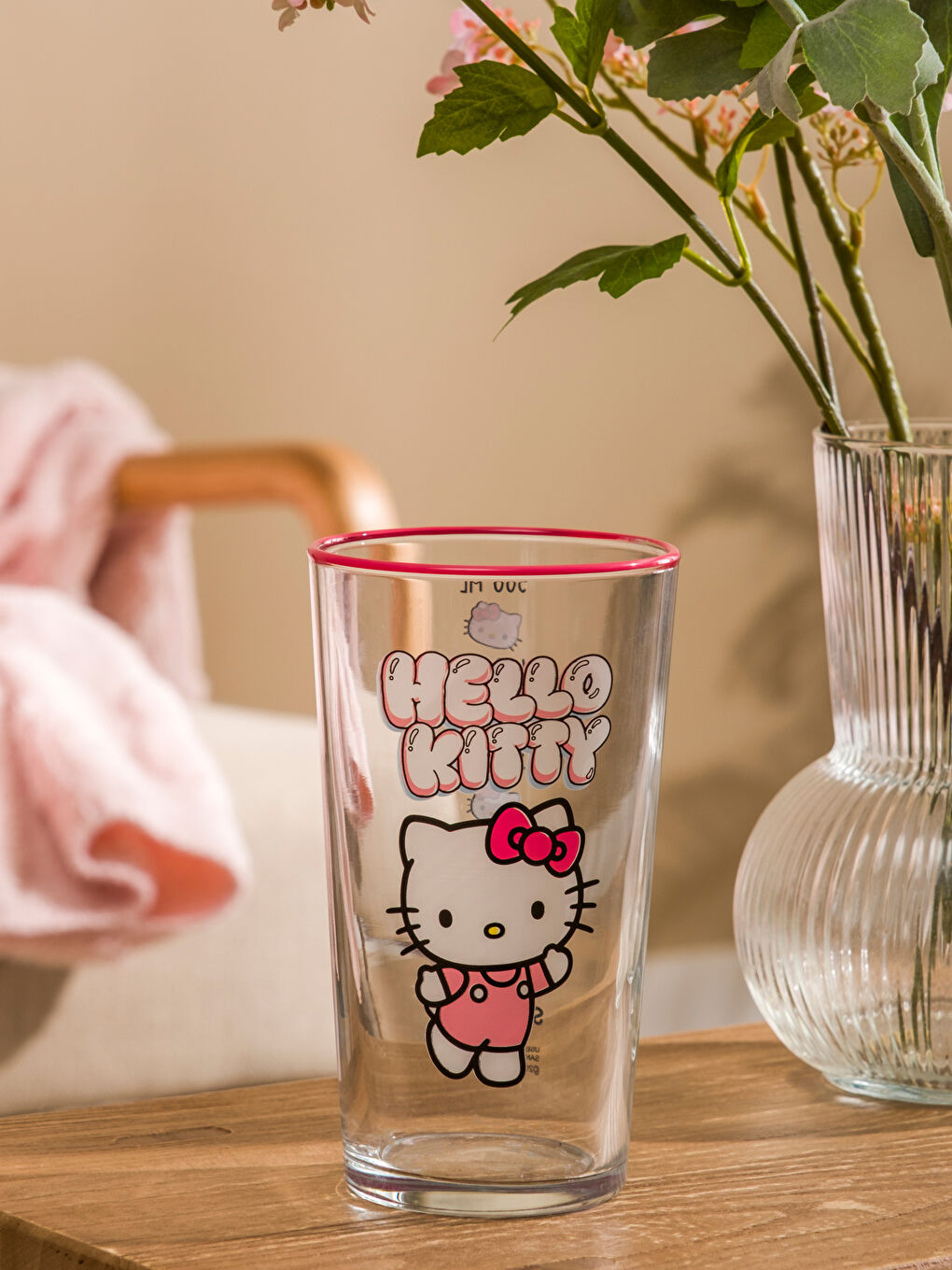 Karışık Hello Kitty Baskılı Cam Bardak 570 Ml-2