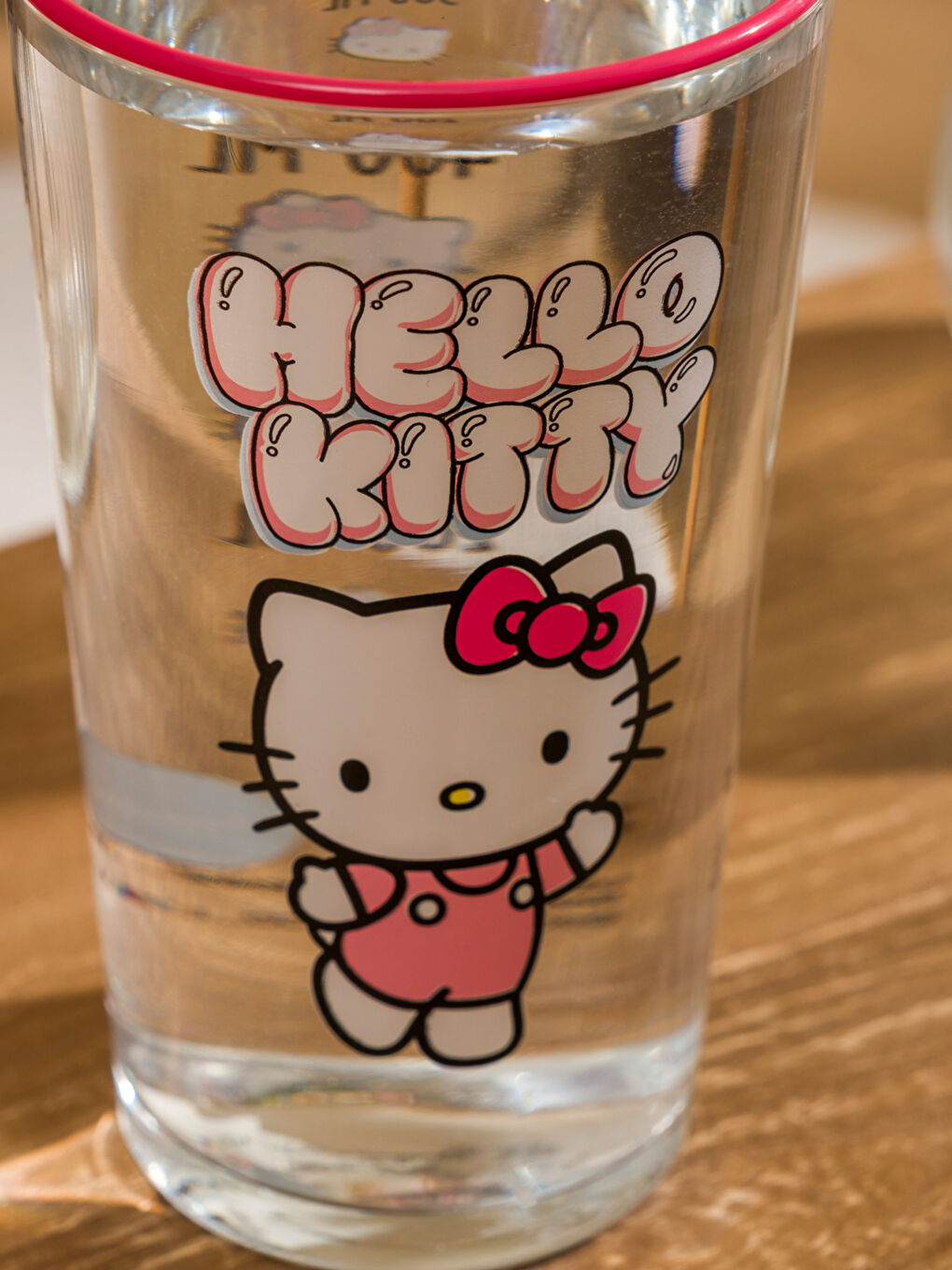 Karışık Hello Kitty Baskılı Cam Bardak 570 Ml-3