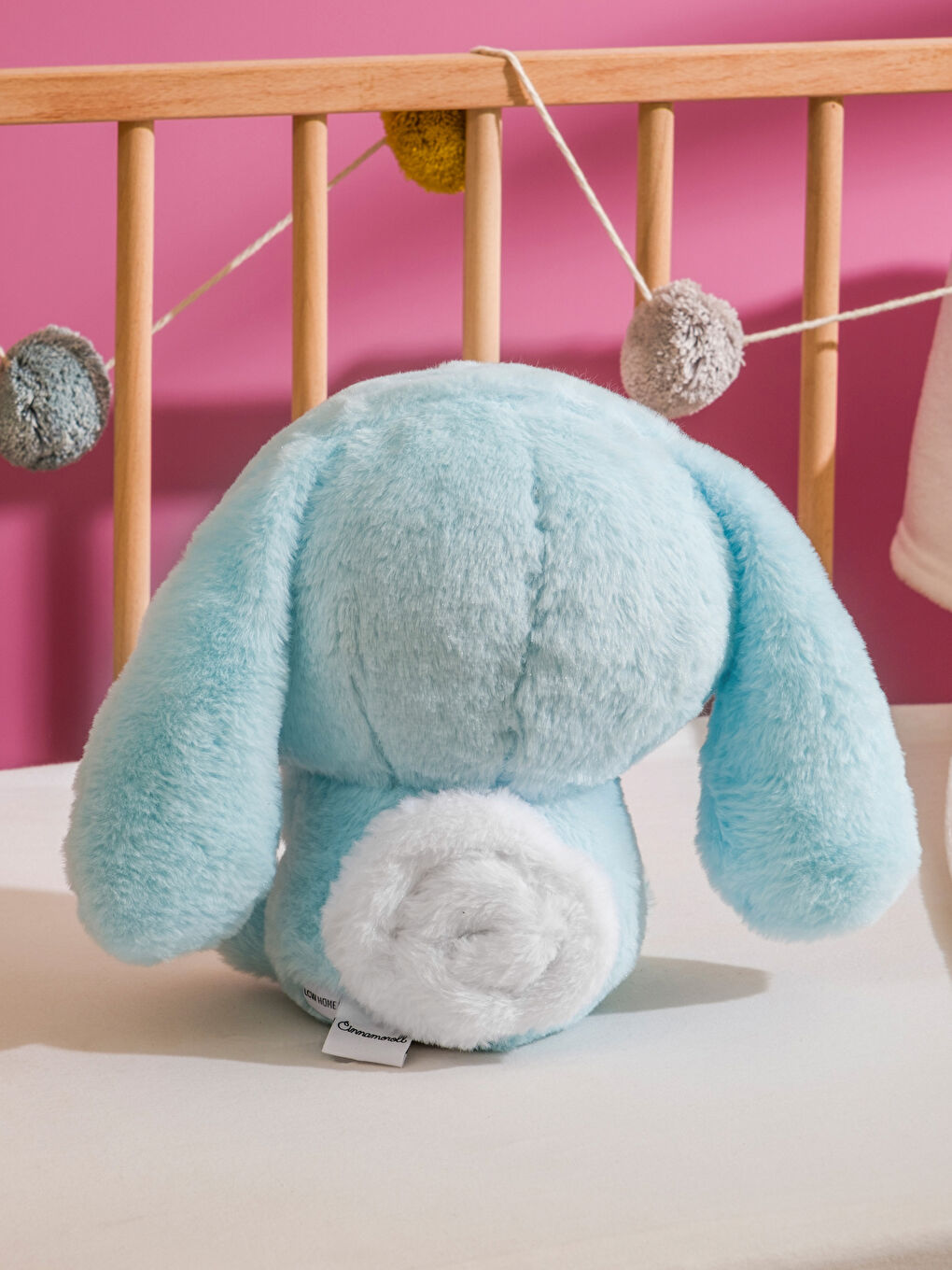 Karışık Cinnamoroll Figürlü Bebek Pelüş Kırlent 28 cm-1