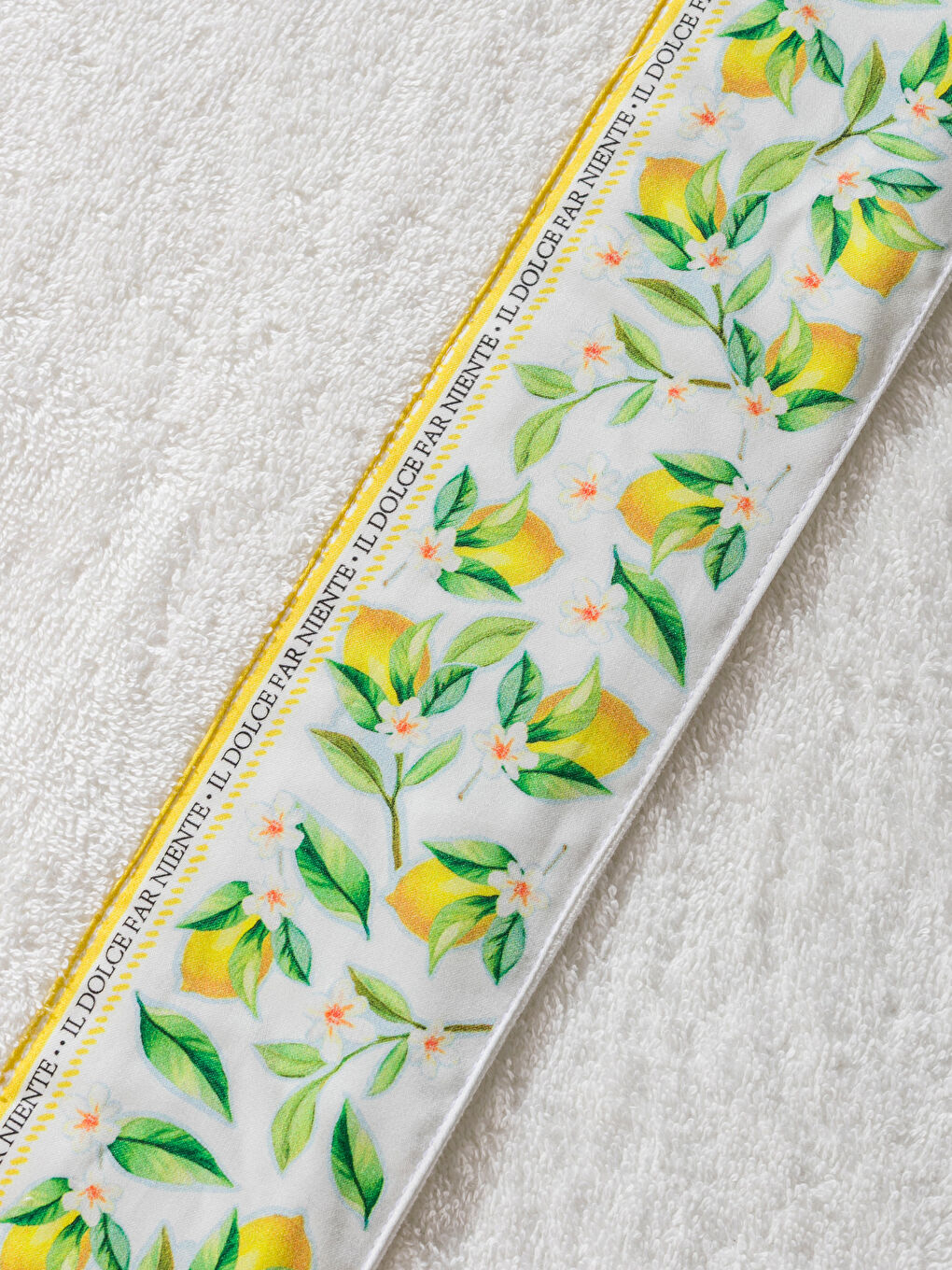 منشفة وجه مطبوعة بالليمون 50x80 سم-3