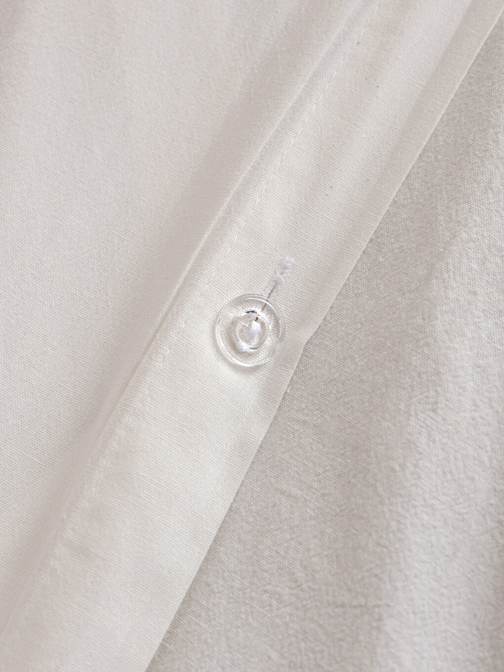 Beyaz Pamuklu Çift Kişilik Nevresim Seti-5