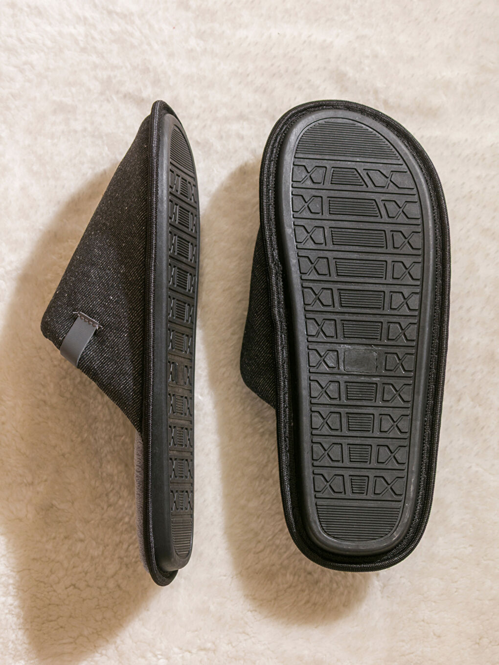 Papuci de casă GRI Bărbat-3