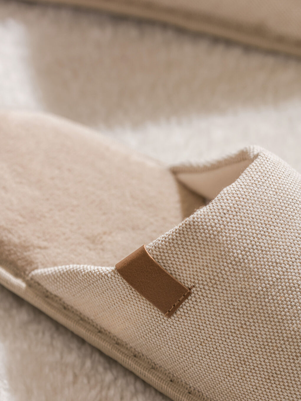 Man BEIGE Home Slippers-2