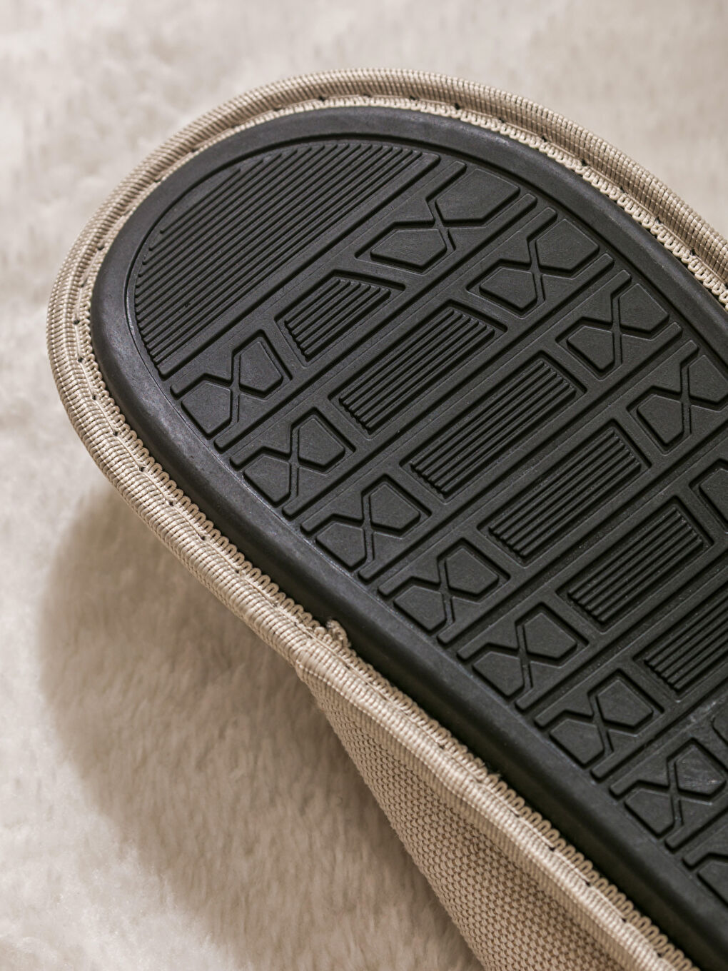 Man BEIGE Home Slippers-4