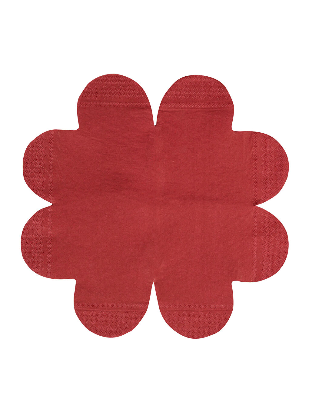 Kırmızı Kalp Baskılı Kağıt Peçete 20'li-3