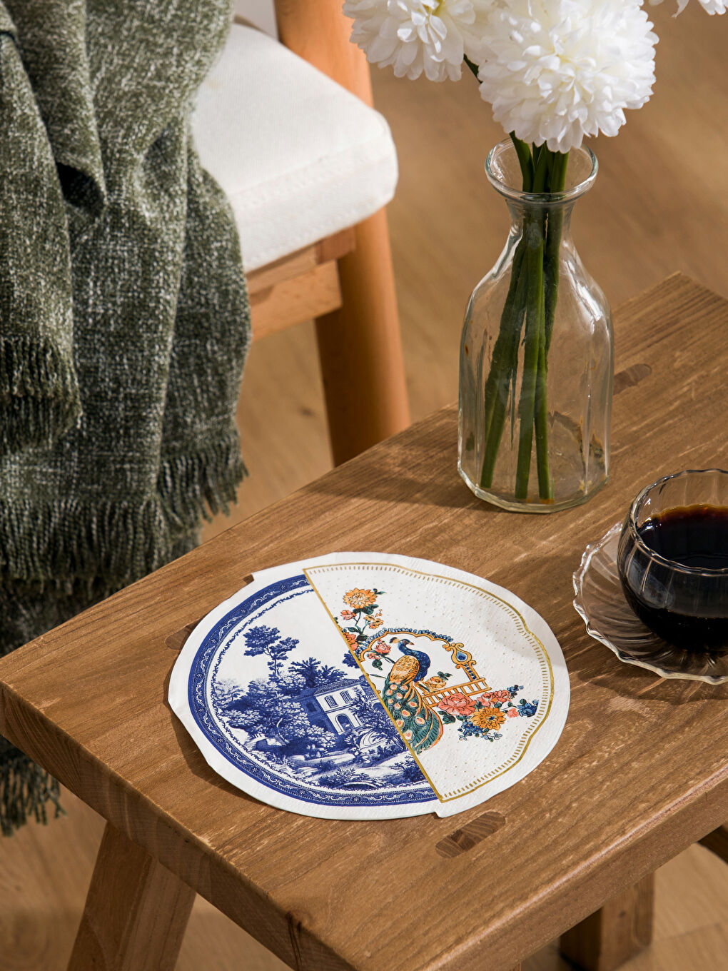 منديل خليط من الألوان