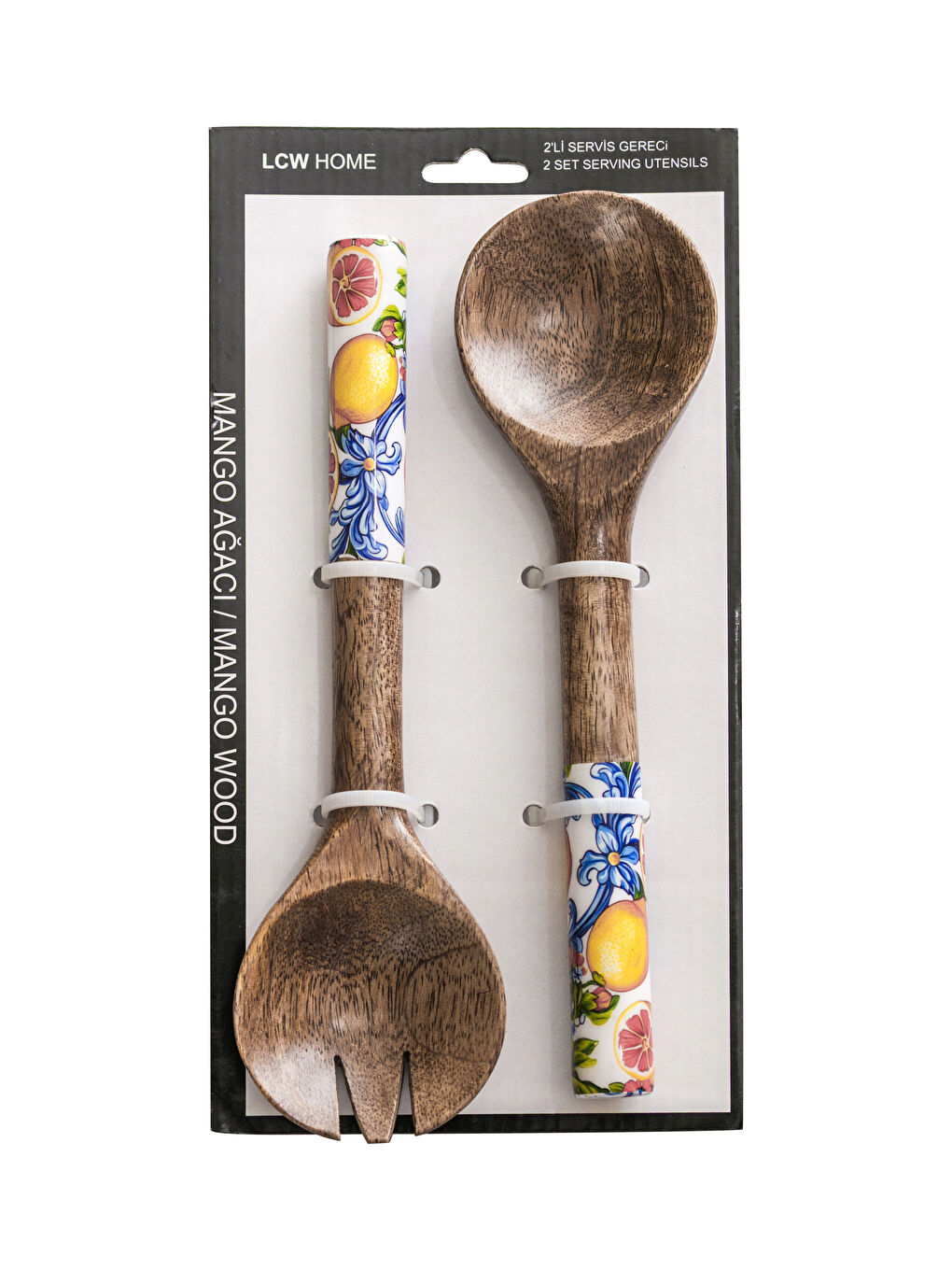 Karışık Ahşap Servis Gereci 2'li-3