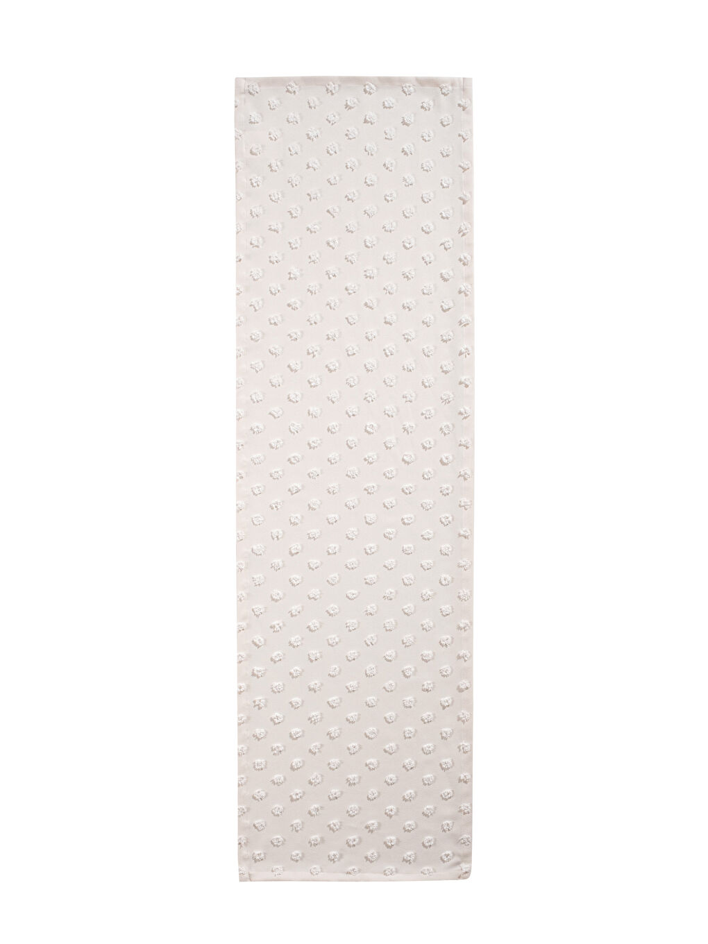 Bej Dokulu Runner 45x150 cm-4