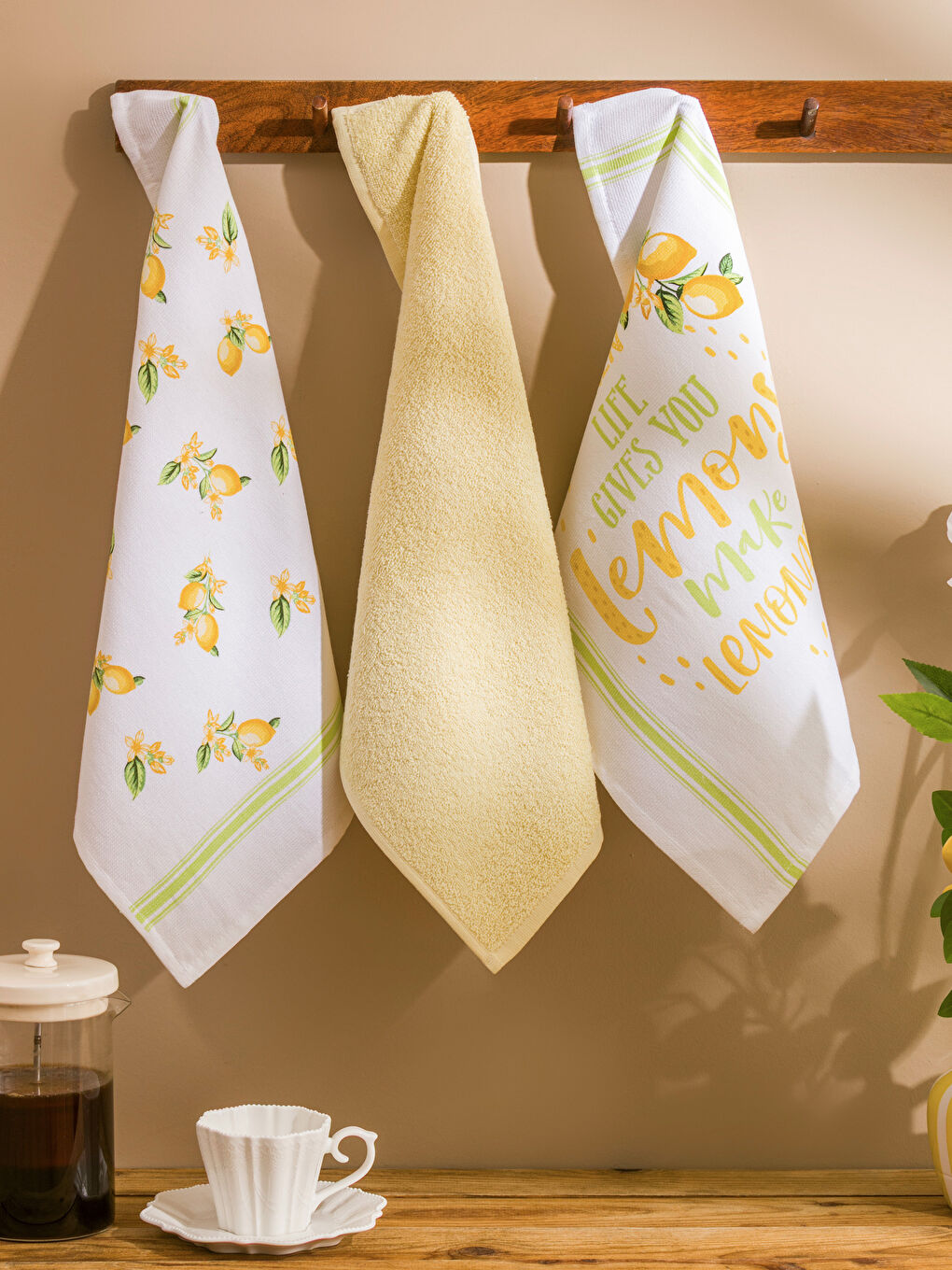 Karışık Baskılı Kurulama Bezi 3'lü 40x60 cm