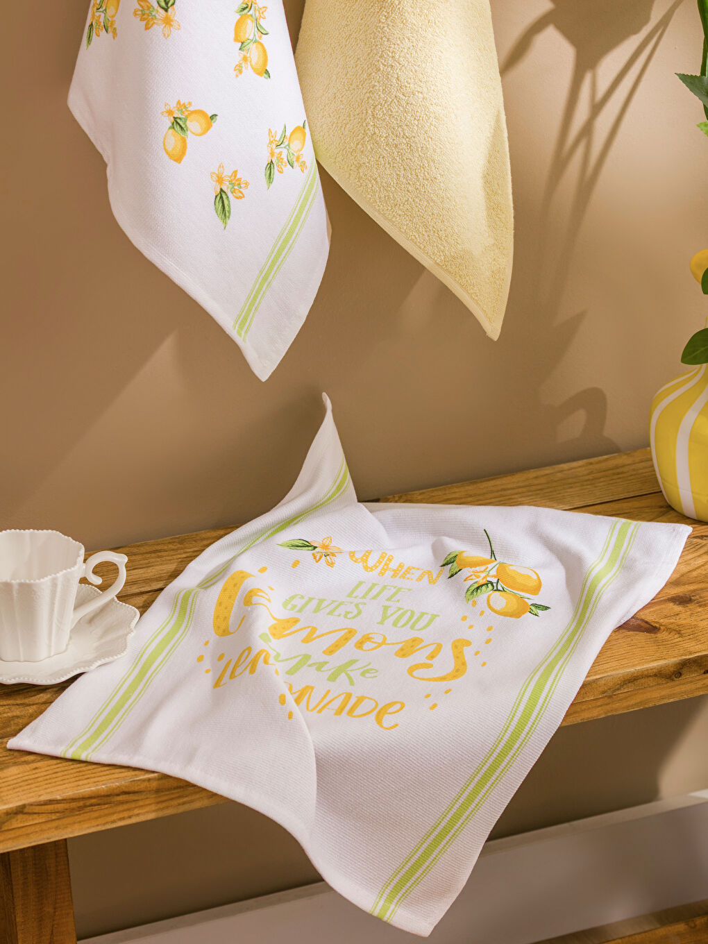 Karışık Baskılı Kurulama Bezi 3'lü 40x60 cm-1