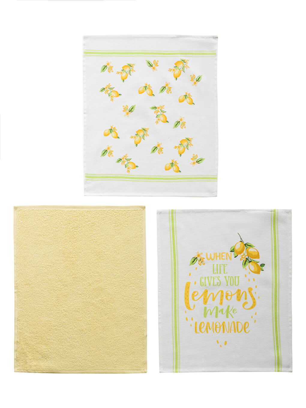 Karışık Baskılı Kurulama Bezi 3'lü 40x60 cm-4