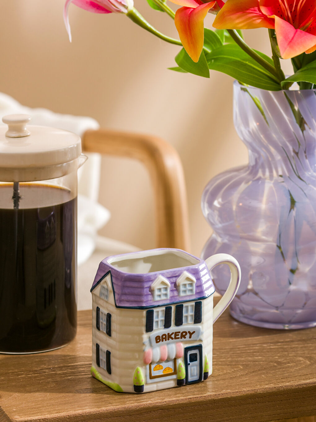 Разноцветный Чашка