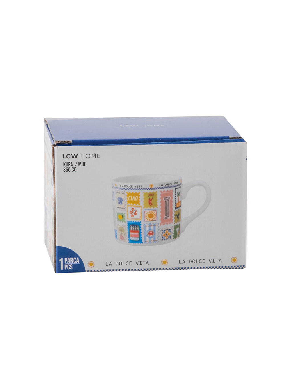 Разноцветный Чашка-3