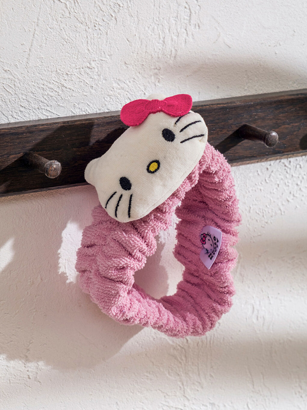 Pembe Hello Kitty Figürlü Kadın Saç Bandı-1