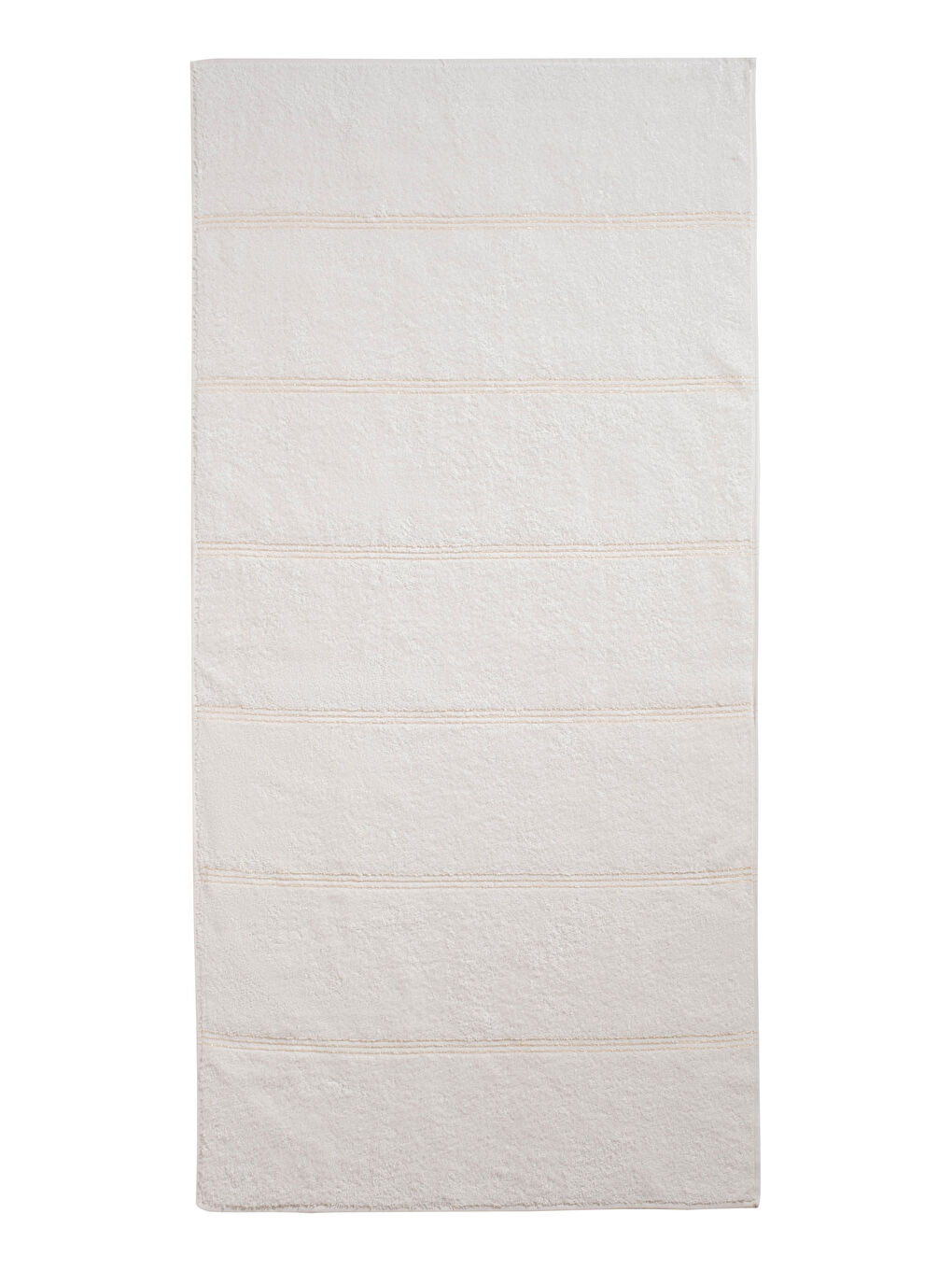 Ekru Pamuklu Banyo Havlusu 70x140 cm-3